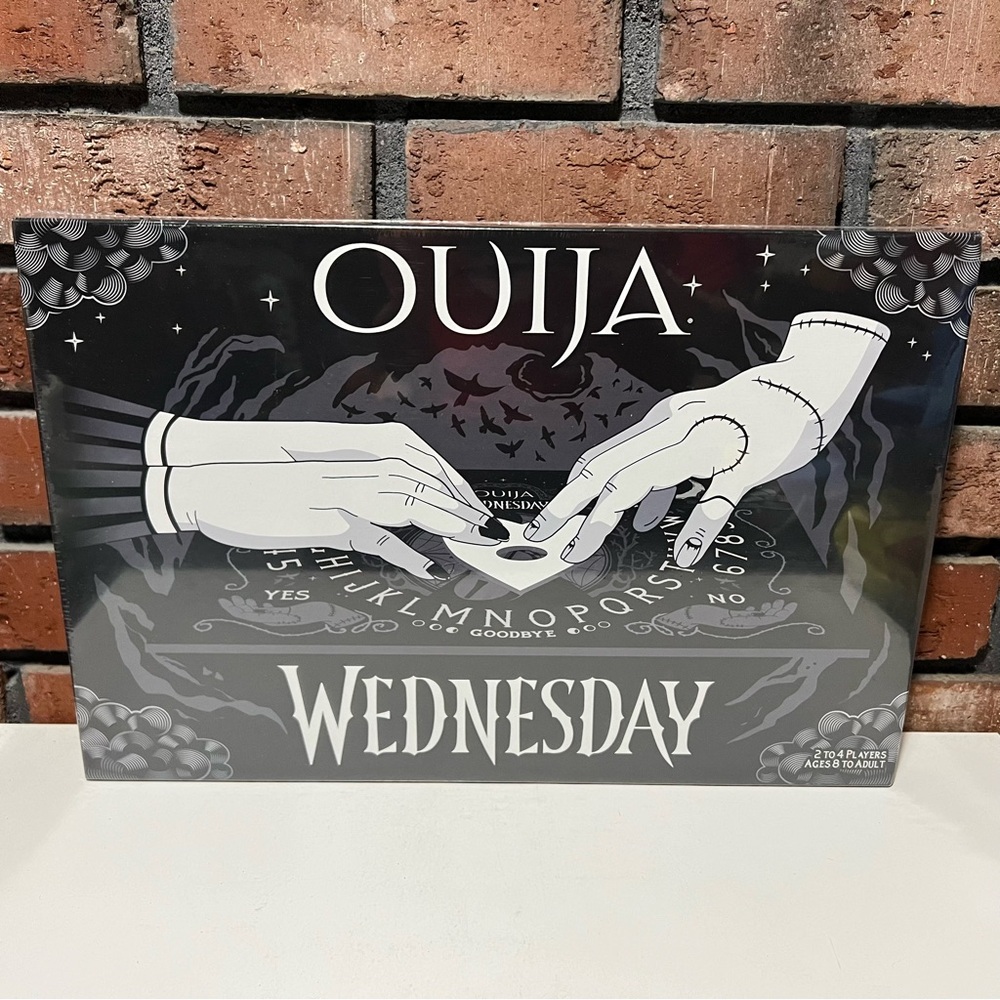 Wednesday Ouija Board Glow in the Dark Game Addams Family New Sealed